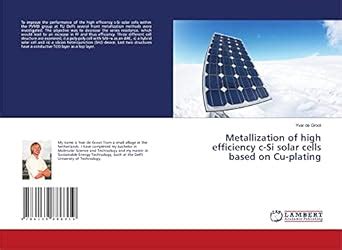 Metallization of high efficiency c-Si solar cells based on Cu-plating ...