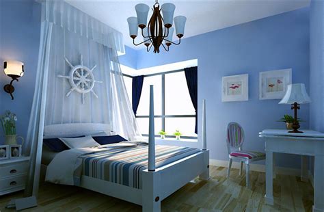 30平方小户型卧室装修 蓝色地中海卧室设计-家居快讯-广州房天下家居装修