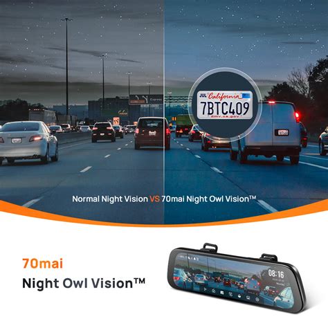 70mai Rearview DashCam S500 - NEXDIGITRON®