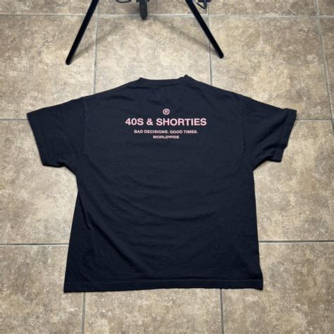 40s & Shorties t shirt Adult XXL Good condition Dm... - Depop