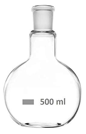 FZN Borosilicate Glass Flat Bottom Distillation Flask with Inter ...