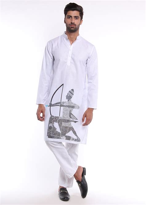 Get Cupid Graphic Patch Printed Kurta at ₹ 1599 | LBB Shop