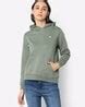 Buy Olive Green Sweatshirt & Hoodies for Women by Mode By Red Tape ...