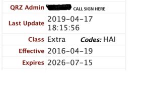 Image result for FCC Ham Radio License Database