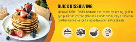 Dhampure Speciality Golden Syrup, 1600Ml (2X800Ml) | Invert Sugar Syrup ...