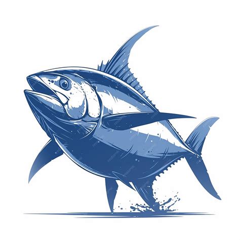 Skipjack tuna moving with the current | Premium AI-generated vector