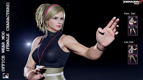 TekkenMods - Office Wear Mod for All Female Characters (TK8)