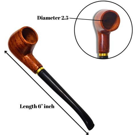 Buy Heritage Bent Stem Wooden Tobacco Pipe – Jonnybaba Lifestyle