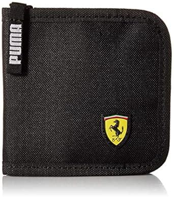 PUMA Men's Scuderia Ferrari Fanwear Wallet, black, One Size : Amazon.in ...