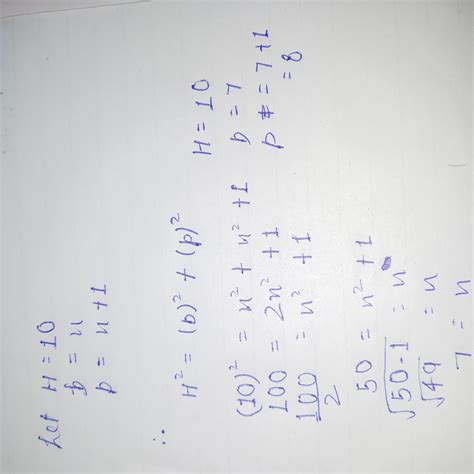 The hypotenuse of a right triangle is 10 inches. The lengths of the two ...