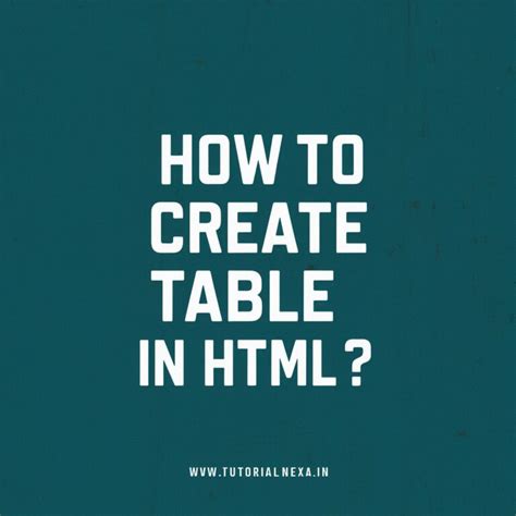In HTML Table Making 的图像结果
