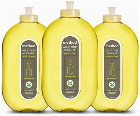 Method All Floor Cleaner, Lemon + Ginger, 739ml (Pack of 3) : Amazon.co ...