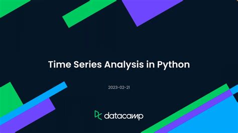 Data Analysis Using Python Time Series Data 的图像结果