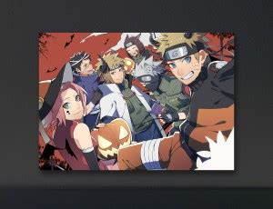 NARUTO I SAKURA ,KAKASHI ,OBITO ,RIN ,MINATO & NARUTO I 300 GSM POSTER ...