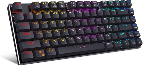 Buy HUO JI E-Yooso Z-88 RGB Mechanical Gaming Keyboard, Metal Panel ...