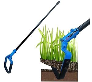 REDBUILD™ Heavy Duty Hand Weeder with Handle (5 Feet Handle) | Manual ...