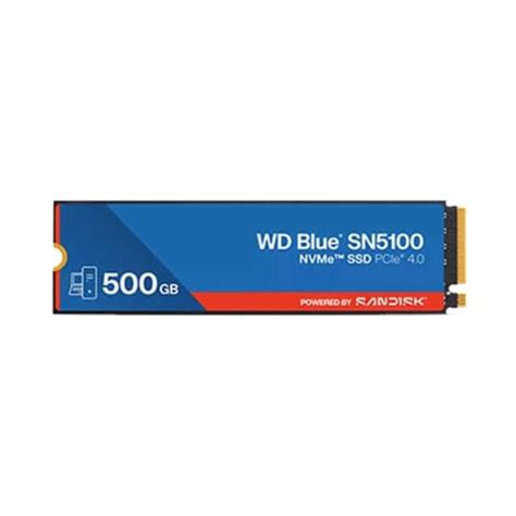WESTERN DIGITAL Blue SN5100 500GB M.2 NVMe Gen4 Solid State Drive ( SS ...