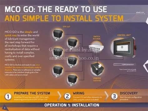 Piusi MCO-Workshop Centralized Lubrication Systems - Piusi MCO-Go ...