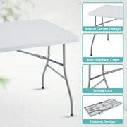 Buy Naomi Home Folding Table 5ft Foldable Table Dinner Table ...