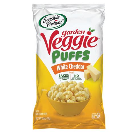 Sensible Portions Garden Veggie Puffs, White Cheddar 6 count is not ...