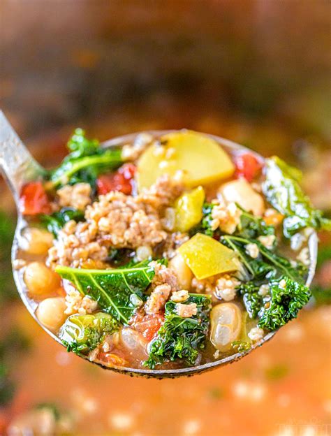Sausage Kale Soup Recipe - Mom On Timeout