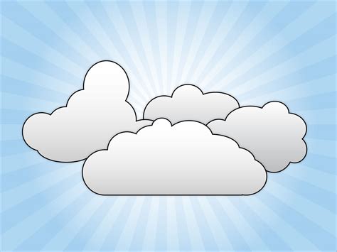Image of cloud clip art sun and clouds clipart - Clip Art Library
