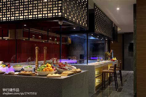 餐饮空间600平米装修案例_效果图 - 沈阳卡特326牛排餐厅 - 设计本