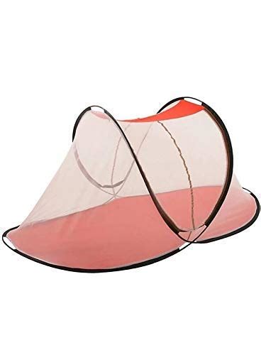 Chahu Foldable Cloth Base Mosquito Net for Single Bed, 210x100cm (Multi ...