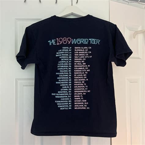 Authentic Taylor Swift tee shirt from the 1989 world... - Depop