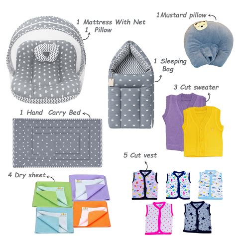 Fareto New Born 44 in 1 High Quality Premium Baby Winter Wear Set – So ...