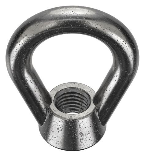 3/4"-10 Thread, Steel, Eye Nut - 3ZHF6|EN-8 - Grainger