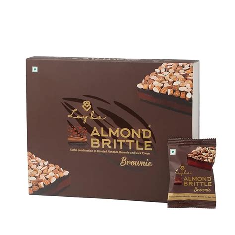 Loyka Almond Brittle Brownie Choco Box - 7 pcs | Premium Chocolate Gift ...