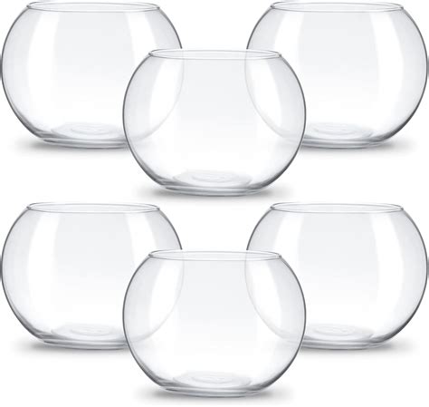 Review of Clear Bowl Glass Vase – Versatile Fish Bowl Vase for Decor