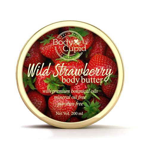 Buy BODY CUPID Wild Strawberry Body Butter with Shea and Cocoa Butters ...