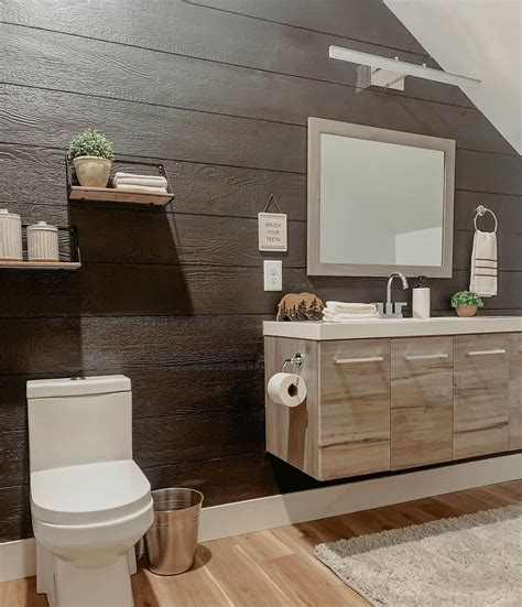 34 Stunning Ideas For Adding a Shiplap Bathroom In Your Reno