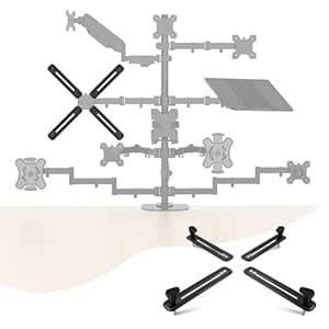 Buy Pholiten VESA Mount Bracket Adapter Monitor Arm Mounting Kit for ...