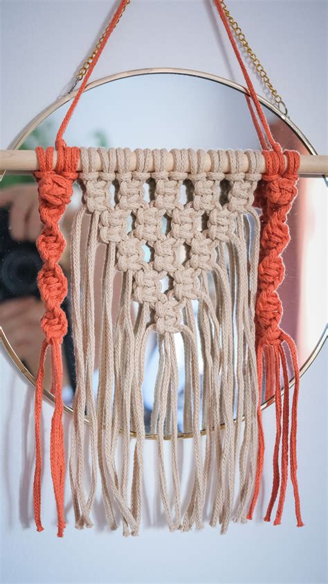 Image result for Small Macrame Wall Hanging Free Pattern