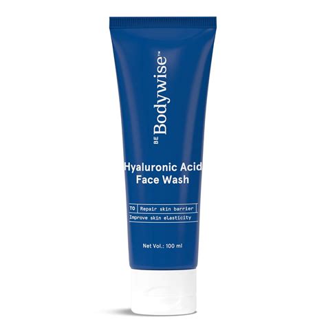 Be Bodywise Hyaluronic Acid Face Wash | With Allantoin, Niacinamide ...