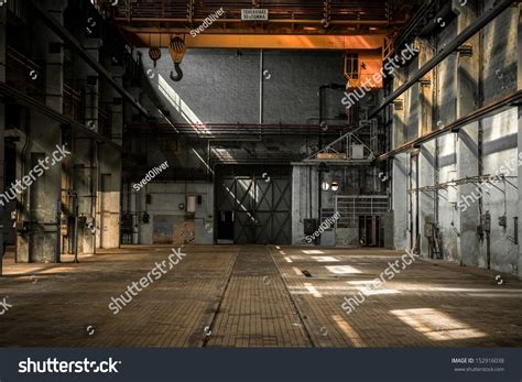 Industrial Interior Old Factory Building Stock Photo (Edit Now) 152916038