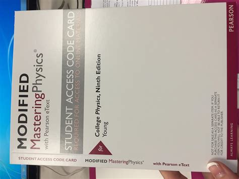 Image result for Mastering Physics Access Code