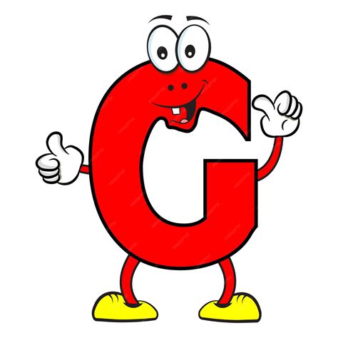 Letter G Cartoon