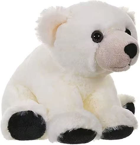 CuddleNest Plush Polar Bear Soft Toy | White Stuffed Animal – The Mom Store