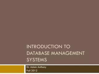 Image result for Introduction to Database Systems