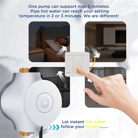 PROZRTED Smart Instant Hot Water Recirculating Pump System India | Ubuy