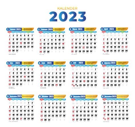 kalender 2023 kesehatan