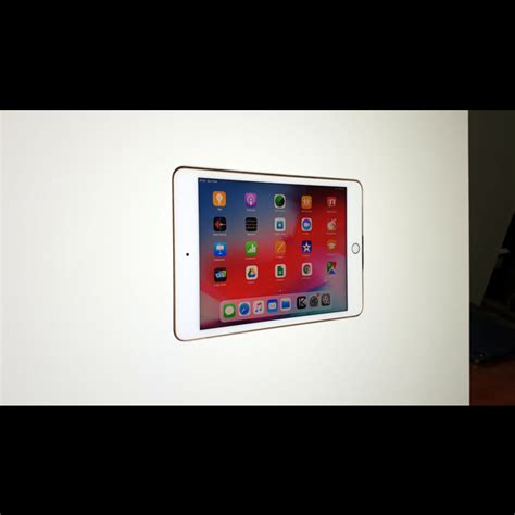 BIM objects - Free download! Flush wall mount for iPad mini - Without ...