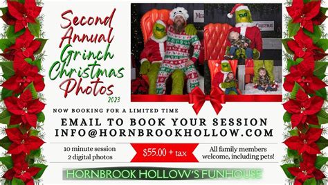 2023 Grinch Christmas Photo Shoot at Hornbrook Hollows Funhouse, 9818 ...