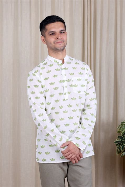 Trendy Short Kurta for Men - Comfortable Cotton & Linen Kurtas – Cotton ...