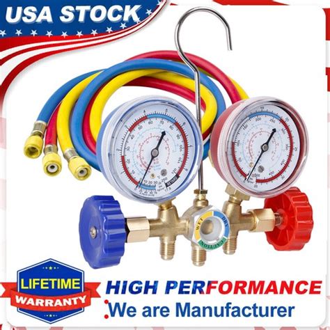 Carbole HVAC Manifold Gauge Set AC AC Charging Service Air India | Ubuy