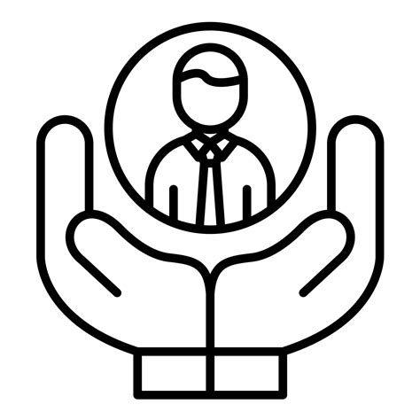 icono de línea de capital humano 14640421 Vector en Vecteezy